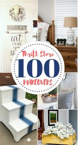 100 thrift store makeovers from popular bloggers!