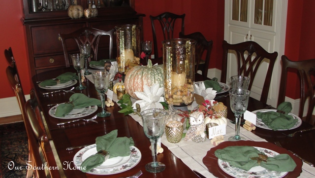 Fall {Dining Room} - Our Southern Home