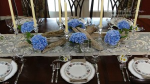 summer dining table