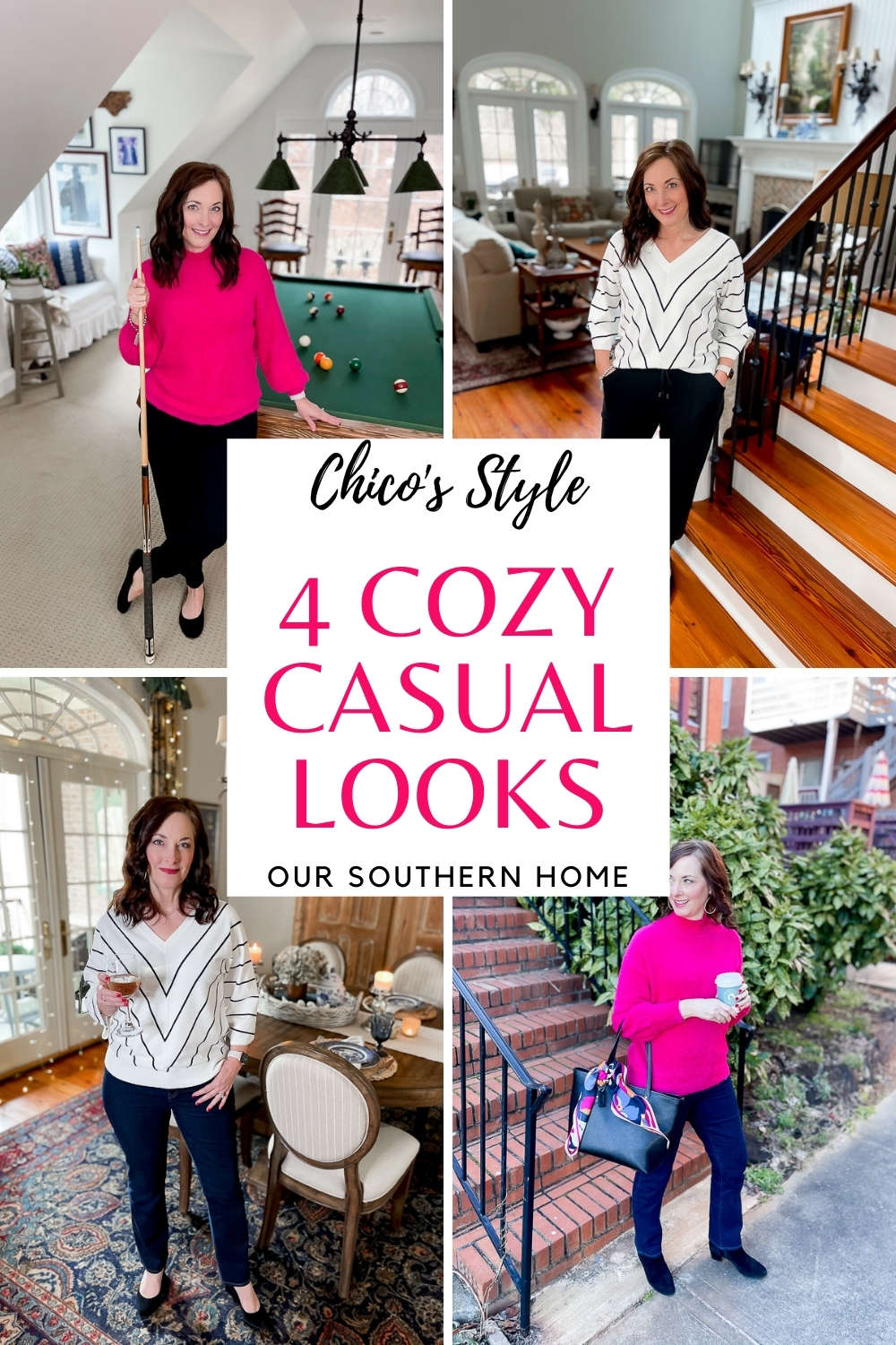 Cozy and Casual with Chico's - Our Southern Home