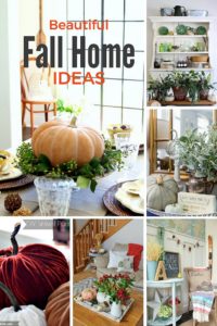 Beautiful fall ideas for the home with features from this week's Inspiration Monday party!