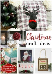 Christmas Craft Ideas are the features from this week's Inspiration Monday link party.