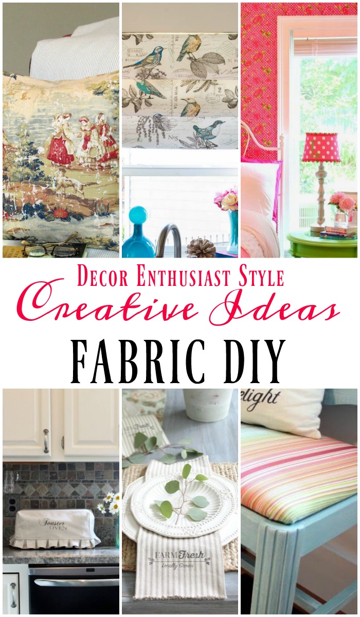 How To Stencil Fabric - Refresh Restyle