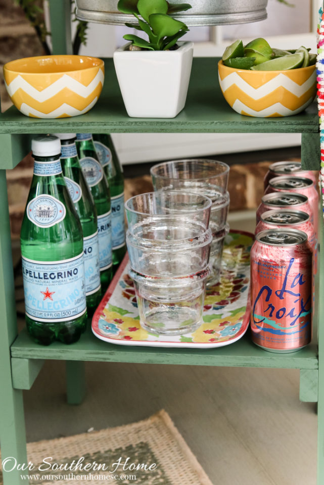 How To Build A Multi Purpose Beverage Station - Petticoat Junktion