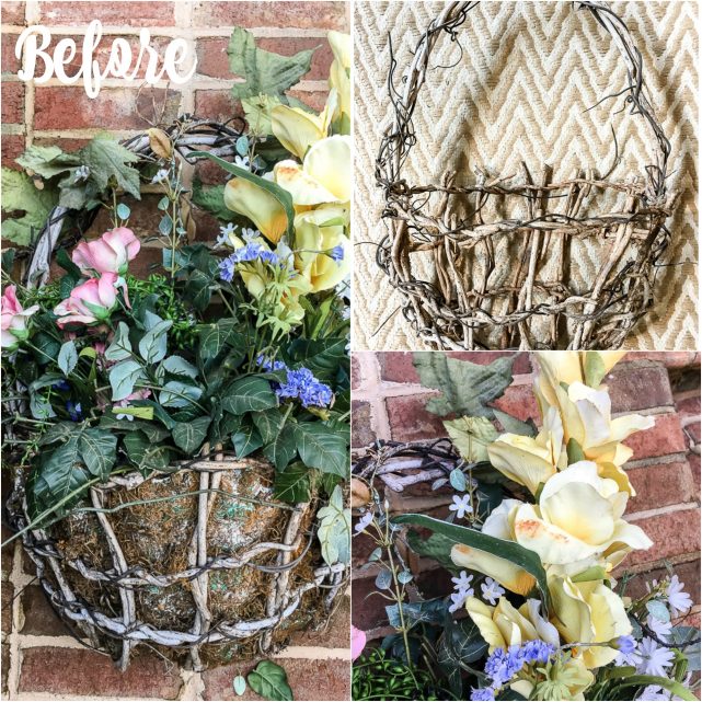 How To Create A Summer Door Basket - StoneGable