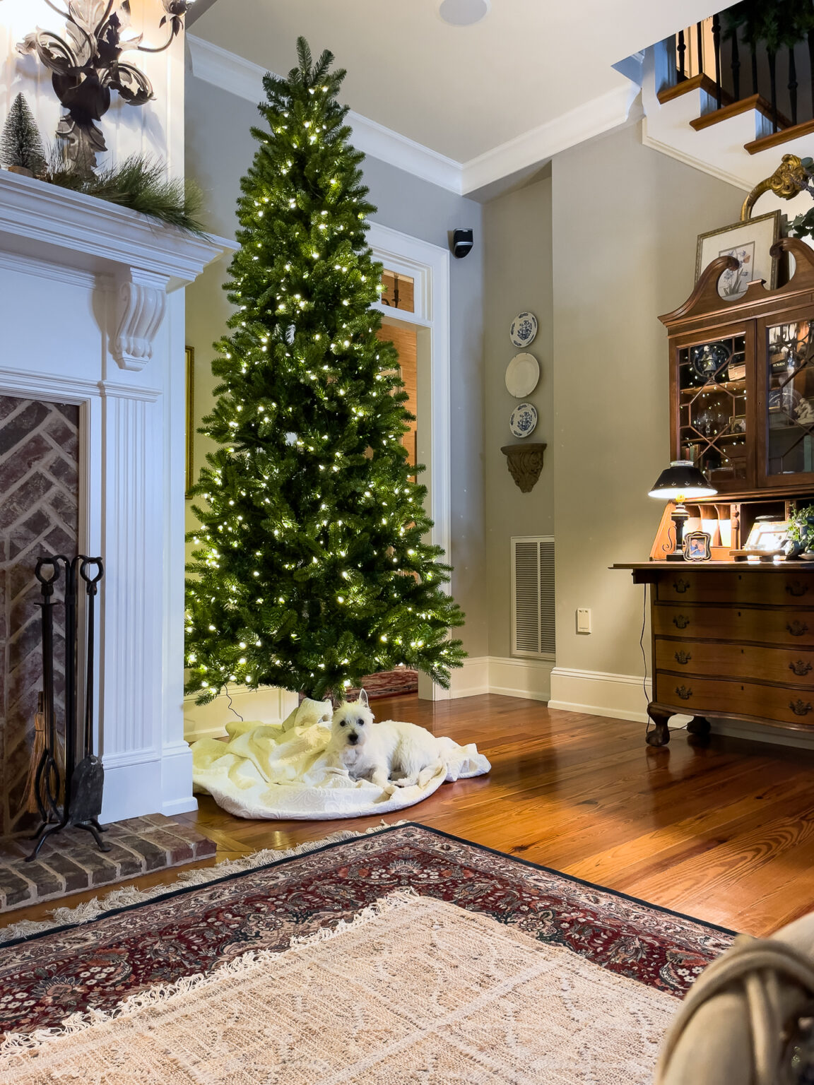 Nearly Natural Christmas Trees - Our Southern Home