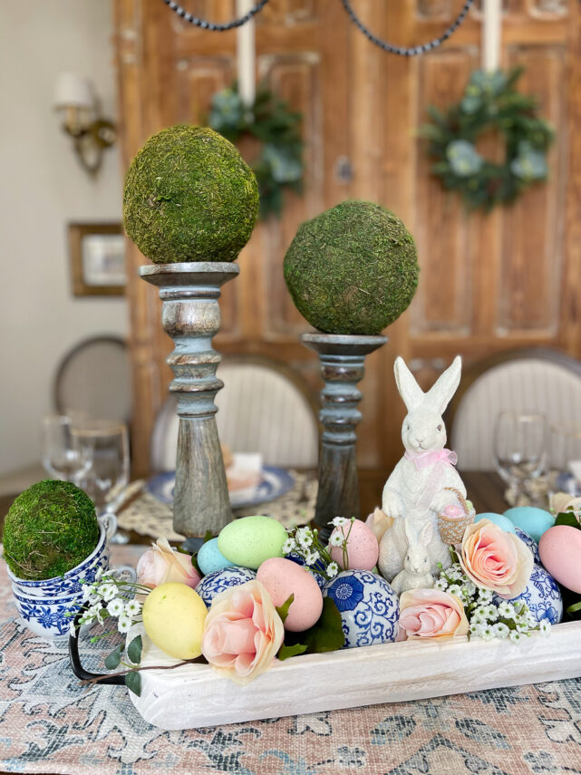 Easter Bunny Tablescape - Our Southern Home