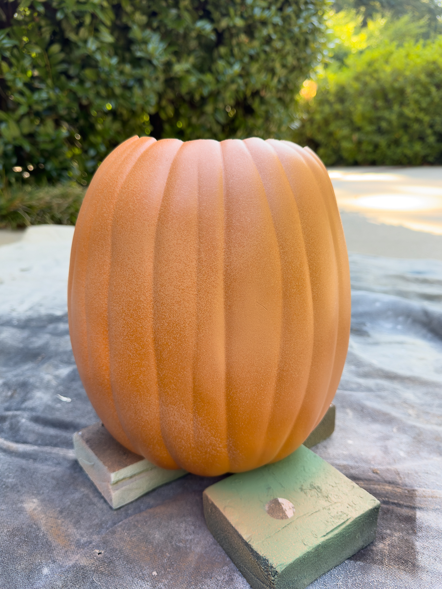 faux pumpkin