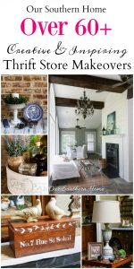 Over 60+ creative and inspiring thrift store décor makeovers