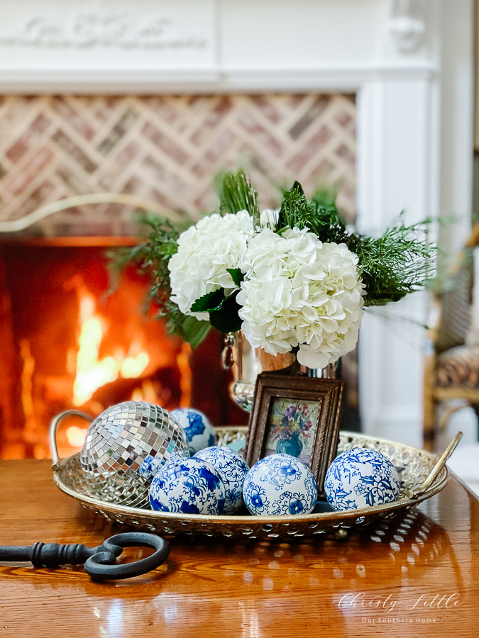 Winter Floral Arrangements - Our Southern Home