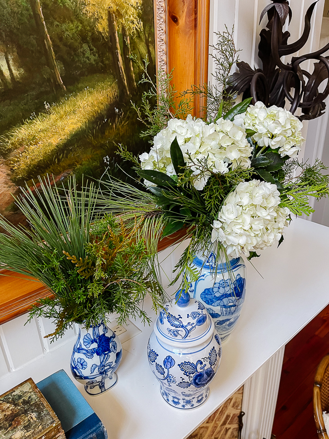 Winter Floral Arrangements - Our Southern Home